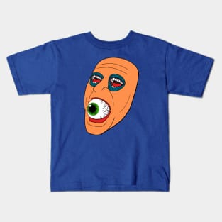 Orange Horror Kids T-Shirt